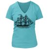 Women's Premium Deep V-Neck T-Shirt Thumbnail