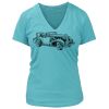 Women's Premium Deep V-Neck T-Shirt Thumbnail