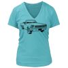 Women's Premium Deep V-Neck T-Shirt Thumbnail