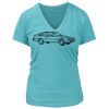 Women's Premium Deep V-Neck T-Shirt Thumbnail