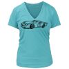 Women's Premium Deep V-Neck T-Shirt Thumbnail