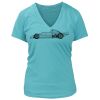 Women's Premium Deep V-Neck T-Shirt Thumbnail