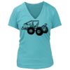 Women's Premium Deep V-Neck T-Shirt Thumbnail