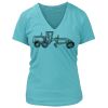 Women's Premium Deep V-Neck T-Shirt Thumbnail