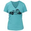 Women's Premium Deep V-Neck T-Shirt Thumbnail
