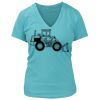 Women's Premium Deep V-Neck T-Shirt Thumbnail