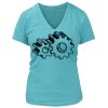 Women's Premium Deep V-Neck T-Shirt Thumbnail