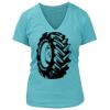 Women's Premium Deep V-Neck T-Shirt Thumbnail
