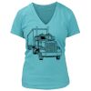 Women's Premium Deep V-Neck T-Shirt Thumbnail