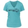 Women's Premium Deep V-Neck T-Shirt Thumbnail