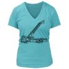 Women's Premium Deep V-Neck T-Shirt Thumbnail