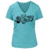 Women's Premium Deep V-Neck T-Shirt Thumbnail