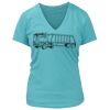 Women's Premium Deep V-Neck T-Shirt Thumbnail