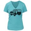 Women's Premium Deep V-Neck T-Shirt Thumbnail