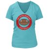 Women's Premium Deep V-Neck T-Shirt Thumbnail