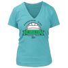 Women's Premium Deep V-Neck T-Shirt Thumbnail