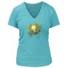 Women's Premium Deep V-Neck T-Shirt Thumbnail