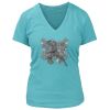 Women's Premium Deep V-Neck T-Shirt Thumbnail