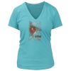 Women's Premium Deep V-Neck T-Shirt Thumbnail