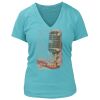 Women's Premium Deep V-Neck T-Shirt Thumbnail