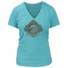 Women's Premium Deep V-Neck T-Shirt Thumbnail