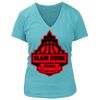 Women's Premium Deep V-Neck T-Shirt Thumbnail