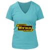 Women's Premium Deep V-Neck T-Shirt Thumbnail