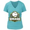 Women's Premium Deep V-Neck T-Shirt Thumbnail