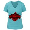 Women's Premium Deep V-Neck T-Shirt Thumbnail