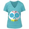 Women's Premium Deep V-Neck T-Shirt Thumbnail