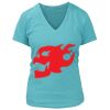 Women's Premium Deep V-Neck T-Shirt Thumbnail