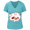 Women's Premium Deep V-Neck T-Shirt Thumbnail
