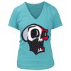 Women's Premium Deep V-Neck T-Shirt Thumbnail