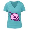 Women's Premium Deep V-Neck T-Shirt Thumbnail