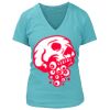 Women's Premium Deep V-Neck T-Shirt Thumbnail
