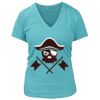 Women's Premium Deep V-Neck T-Shirt Thumbnail