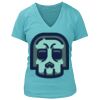 Women's Premium Deep V-Neck T-Shirt Thumbnail
