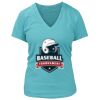 Women's Premium Deep V-Neck T-Shirt Thumbnail