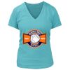 Women's Premium Deep V-Neck T-Shirt Thumbnail