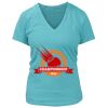 Women's Premium Deep V-Neck T-Shirt Thumbnail