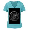 Women's Premium Deep V-Neck T-Shirt Thumbnail
