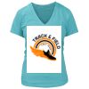 Women's Premium Deep V-Neck T-Shirt Thumbnail