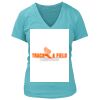 Women's Premium Deep V-Neck T-Shirt Thumbnail
