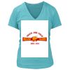 Women's Premium Deep V-Neck T-Shirt Thumbnail