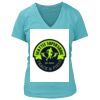 Women's Premium Deep V-Neck T-Shirt Thumbnail