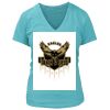 Women's Premium Deep V-Neck T-Shirt Thumbnail