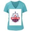 Women's Premium Deep V-Neck T-Shirt Thumbnail