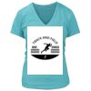 Women's Premium Deep V-Neck T-Shirt Thumbnail