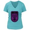 Women's Premium Deep V-Neck T-Shirt Thumbnail