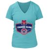 Women's Premium Deep V-Neck T-Shirt Thumbnail